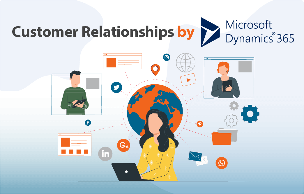 ارتباط با مشتری توسط پلتفرم بازاریابی مایکروسافت داینامیک 365