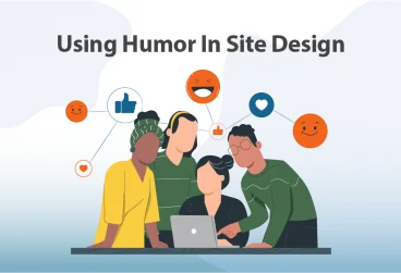 ایجاد ارتباط با کاربر با استفاده از شوخ طبعی در طراحی سایت